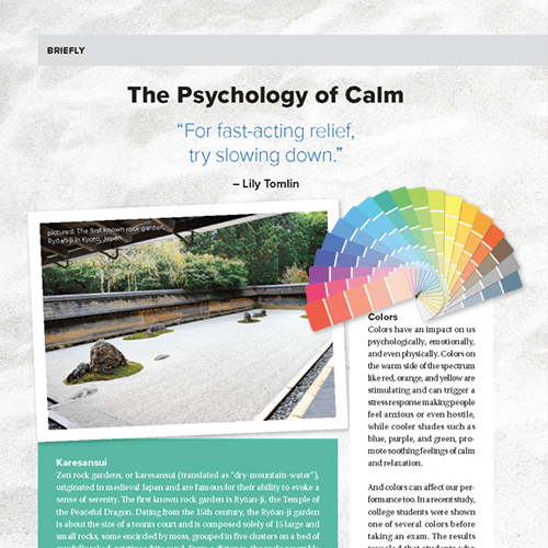 The Psychology of Calm